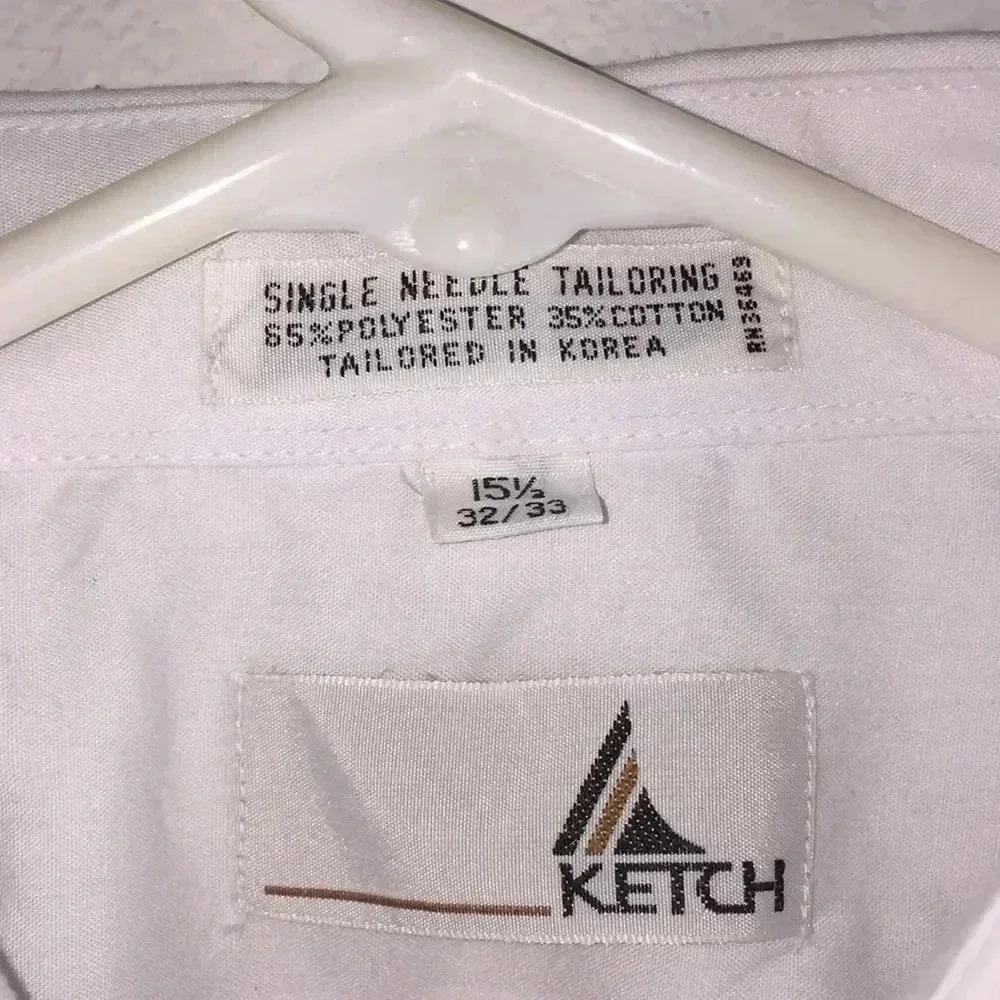 KETCH Button Down Size 15.5 32/33 - Picture 2 of 5